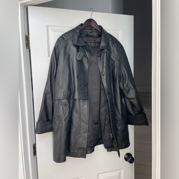 Vintage Pano Sereti Leather Coat - Picture 1 of 5